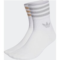 adidas Originals Sportsocken "MIDCUT GLITTER CREW SOCKEN, 2 PAAR", (2 Paar) von adidas Originals