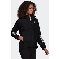 adidas Sportswear Outdoorjacke "BSC 3STREIFEN RAIN.RDY REGENJACKE", mit Kapuze von Adidas Sportswear