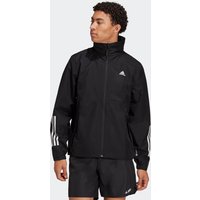 adidas Sportswear Outdoorjacke "BSC 3STREIFEN RAIN.RDY REGENJACKE", mit Kapuze von Adidas Sportswear