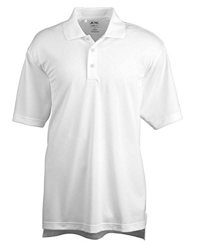 adidas Golf Mens Climalite Basic Short-Sleeve Polo (A130) -White/BLAC -4XL von adidas