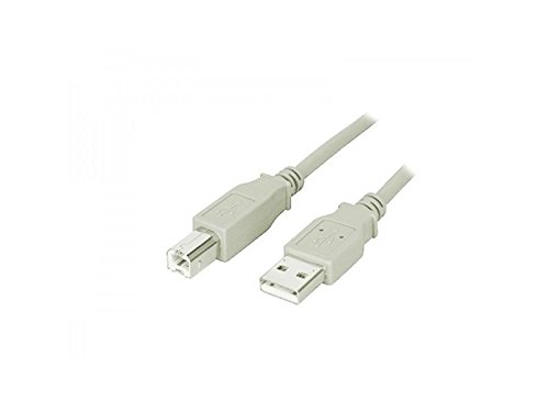 ADJ ADJ Kabel USB 2.0 A/B 1.8 Mt M/M beige für Drucker von adj
