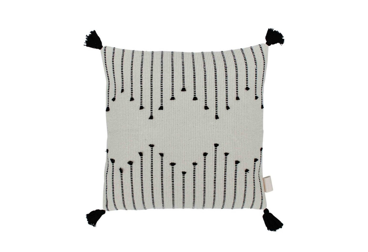 adorist Dekokissen, Design Boho Kissenbezug Tassel, quadratisch von adorist