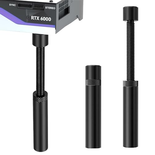 adspow 2 Pcs Grafikkartenhalterung GPU Halterung,75–120 mm Höhenverstellbar, Grafikkartenhalterung Aus Aluminium mit Magnet adspow 2 Pcs Grafikkartenhalterung GPU Halterung,75–120 mm Höhenverstellbar, Grafikkartenhalterung Aus Aluminium mit Magnet von adspow