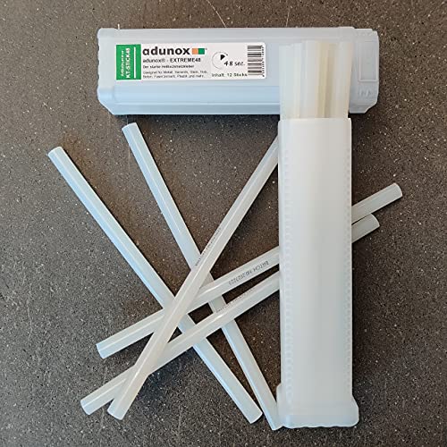 Heißschmelzkleber adunox® | 12 Sticks (adunox®-EXTREME48) von adunox