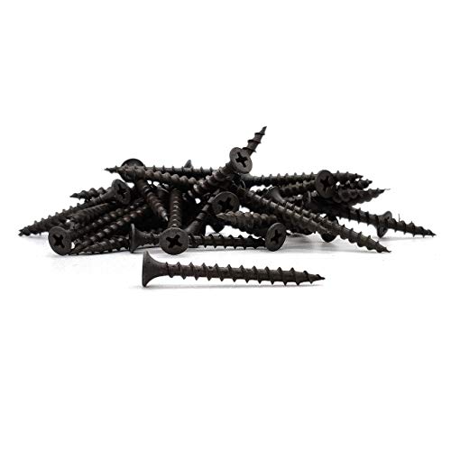 adunox Schnellbauschrauben mit Grobgewinde 3,9 x 30 mm – 1000 Stück Gipsplattenschrauben, phosphatiert, PH2 von adunox