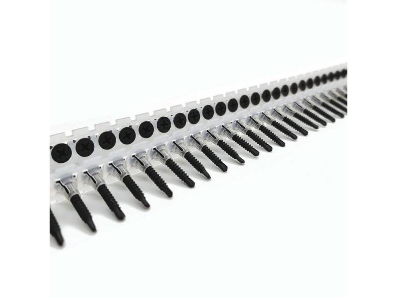 adunox Schnellbauschraube Magazinschrauben Bohrspitze phosphatiert PH2, (500 St) von adunox