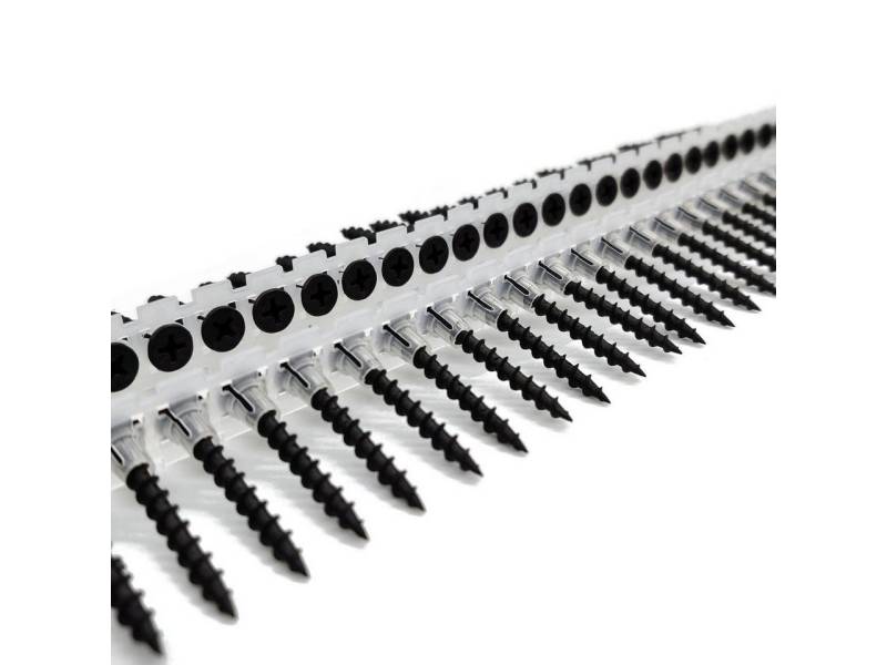 adunox Schnellbauschraube Magazinschrauben Grobgewinde phosphatiert PH2 System Langband, (1000 St) von adunox