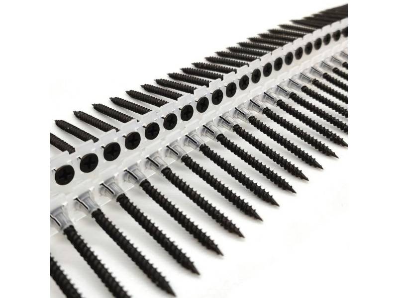 adunox Schnellbauschraube Magazinschrauben Hartgipsplattenschrauben phosphatiert PH2, (1000 St) von adunox