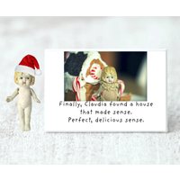 Lebkuchenhaus Magnet Lustiger Kühlschrank Dekoration "Delicious Sense" Claudia Doll Lustiges Urlaubsgeschenk | 1 von adventuresofclaudia
