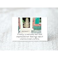 "Lustige Kühlschrank Dekoration "Welcome" China Claudia Doll Introvert Magnet | 1" von adventuresofclaudia