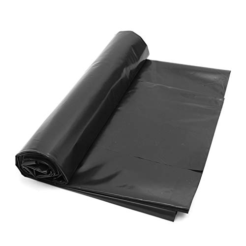 æ— Teichfolie für Teiche, 1,2 m x 2,5 m, HDPE-Teichfolie, Teichhaut, schwarze Teichfolie für kleine Teiche, Fischteiche, Gartenbrunnen von æ—
