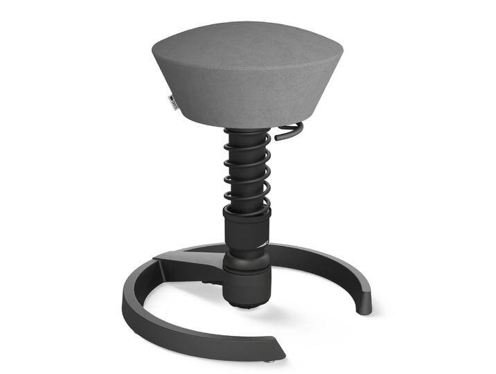 AERIS SWOPPER MIT GLEITER - Swopper Standard Mikrofaser Grau Gestell Schwarz AERIS SWOPPER MIT GLEITER - Swopper Standard Mikrofaser Grau Gestell Schwarz von aeris-swopper