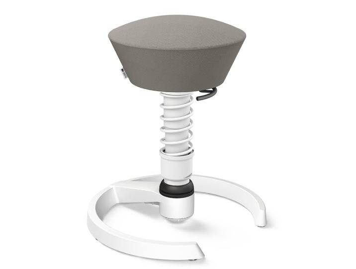 AERIS SWOPPER MIT GLEITER - Swopper Standard Wollmischung Grau Gestell Weiß AERIS SWOPPER MIT GLEITER - Swopper Standard Wollmischung Grau Gestell Weiß von aeris-swopper