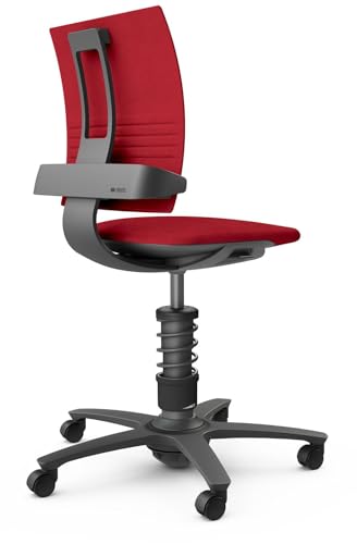 aeris 3Dee ergonomischer Bürostuhl – Schreibtischstuhl mit einzigartiger Rückenlehne – Bürostuhl ohne Armlehne – Drehstuhl, stufenlos höhenverstellbar 42-56 cm von aeris