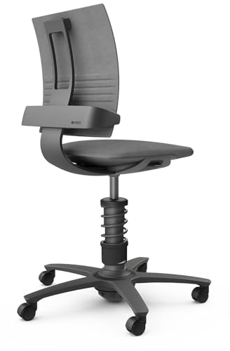 aeris 3Dee ergonomischer Bürostuhl – Schreibtischstuhl mit einzigartiger Rückenlehne – Bürostuhl ohne Armlehne – Drehstuhl, stufenlos höhenverstellbar 42-56 cm von aeris