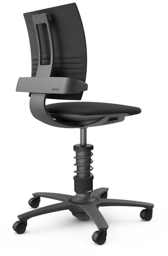 aeris 3Dee ergonomischer Bürostuhl – Schreibtischstuhl mit einzigartiger Rückenlehne – Bürostuhl ohne Armlehne – Drehstuhl, stufenlos höhenverstellbar 42-56 cm von aeris