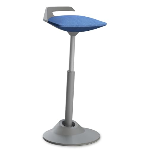 aeris Muvman High Stehhocker – ergonomische Stehhilfe – Stehsitz für gesundes und aktives Sitzen und Stehen – Stehstuhl höhenverstellbar mit 60-93 cm Sitzhöhe von aeris