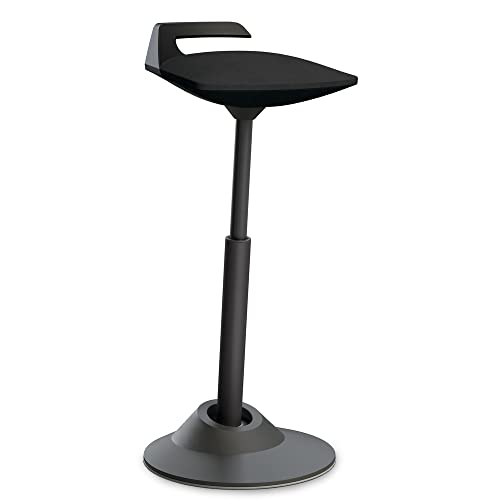 aeris Muvman High Stehhocker – ergonomische Stehhilfe – Stehsitz für gesundes und aktives Sitzen und Stehen – Stehstuhl höhenverstellbar mit 60-93 cm Sitzhöhe von aeris