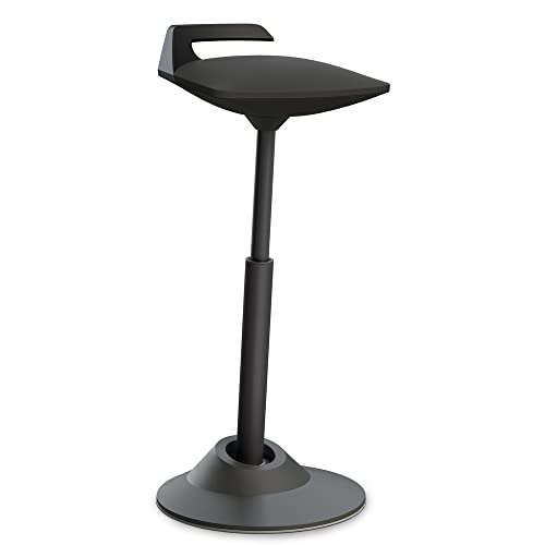 aeris Muvman High Stehhocker – ergonomische Stehhilfe – Stehsitz für gesundes und aktives Sitzen und Stehen – Stehstuhl höhenverstellbar mit 60-93 cm Sitzhöhe von aeris