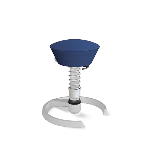 aeris Swopper Air – Ergonomischer Hocker mit extra weicher Polsterung – Bürohocker höhenverstellbar ohne Rollen –Sitzhocker für einen gesunden Rücken, Feder Standard aeris Swopper Air – Ergonomischer Hocker mit extra weicher Polsterung – Bürohocker höhenverstellbar ohne Rollen –Sitzhocker für einen gesunden Rücken, Feder Standard von aeris