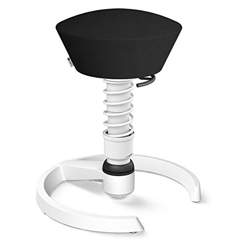 aeris Swopper – Ergonomischer Hocker – Bürohocker höhenverstellbar – Vielseitiger Sitzhocker für einen gesunden Rücken – Bürostuhl ohne Rollen, Feder Standard von aeris