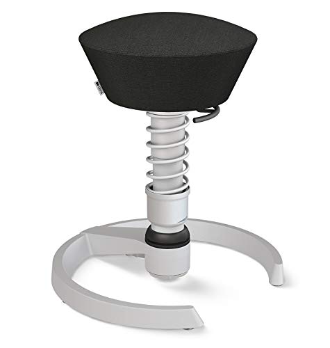 aeris Swopper – Ergonomischer Hocker – Bürohocker höhenverstellbar – Vielseitiger Sitzhocker für einen gesunden Rücken – Bürostuhl ohne Rollen, Feder Standard von aeris