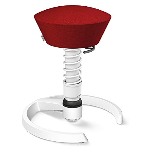 aeris Swopper – Ergonomischer Hocker – Bürohocker höhenverstellbar – Vielseitiger Sitzhocker für einen gesunden Rücken – Bürostuhl ohne Rollen, Feder Standard von aeris