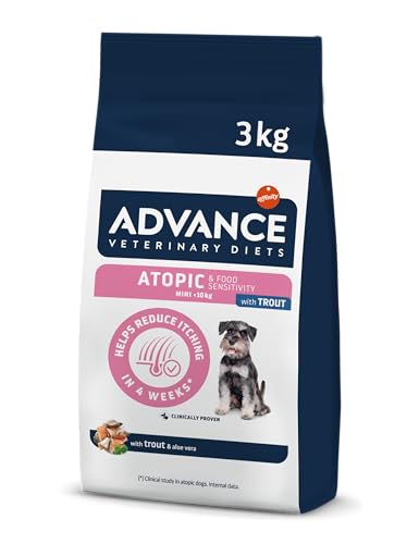 Advance Veterinary Diets Atopic Mini-Hundefutter mit Dermatitis, 3 kg Advance Veterinary Diets Atopic Mini-Hundefutter mit Dermatitis, 3 kg von affinity ADVANCE VETERINARY DIETS