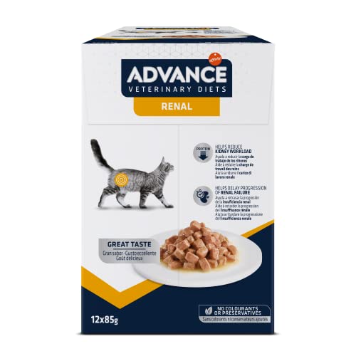 Advance Veterinary Diets Renal Nassfutter für Katzen: Multipack mit 12 Beuteln, 85 g Advance Veterinary Diets Renal Nassfutter für Katzen: Multipack mit 12 Beuteln, 85 g von affinity ADVANCE VETERINARY DIETS
