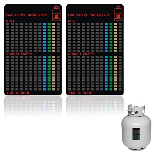 2 Gasflaschen Füllstandsanzeige,FüLlstandsanzeige Gasflasche,Truma Level Control,Gasflasche,FüLlstandsanzeige Wassertank FüR HeimküChen, Grillen Im Freien, Camping, Wohnmobil. von afhgdjr