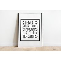 Kaffeesorten Als Poster? - Küchenposter Erhältlich in Den Größen A5 A3 Kaffeesorten Als Poster? - Küchenposter Erhältlich in Den Größen A5 A3 von afisaPapeterie