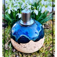 Öllampe "Aurora" Outdoor-Lampe Keramik-Lampe Gartendeko Licht von africanfairy