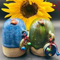 Salz - Und Pfefferstreuer Aus Keramik. Handgemacht Salz - Und Pfefferstreuer Aus Keramik. Handgemacht von africanfairy