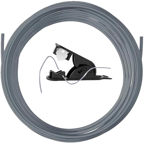 agctrler PTFE Schlauch 10 Meter, 2.5mm ID × 4mm OD Reibungsarmer PTFE Tube Teflonschlauch mit Cutter für 1,75 mm 3D Drucker Filament, für Bambu Lab A1/A1 mini/P1P/P1S/X1C, für K1/K1 Max/Ender 3 V3 von agctrler
