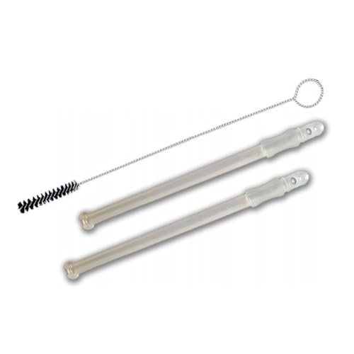 2x Milchschlauch, Ansaugschlauch + Reinigungsbürste für Kaffeemaschine kompatibel mit DeLonghi 5313232961 53132C8204 5513233861 für Milchbehälter Dinamica ECAM 2x Milchschlauch, Ansaugschlauch + Reinigungsbürste für Kaffeemaschine kompatibel mit DeLonghi 5313232961 53132C8204 5513233861 für Milchbehälter Dinamica ECAM von agdom24h_parts