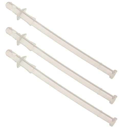 3x Milchansaugschlauch, Milchschlauch, Milchansaugrohr, Ansaugschlauch für Milchbehälter kompatibel mit DeLonghi Eletta Explore, Primadonna Soul ECAM450 ECAM452 ECAM610 von agdom24h_parts