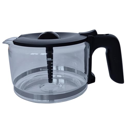 Glaskanne für Kaffeemaschine kompatibel mit Philips HD5416/60 Cafe Gourmet 300007960881 Glaskanne für Kaffeemaschine kompatibel mit Philips HD5416/60 Cafe Gourmet 300007960881 von agdom24h_parts