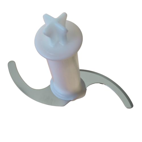 Messer für Zerkleinerer (500 ml), Schneidemesser, Klinge für Stabmixer kompatibel mit Braun MQ30 MultiQuick 3, 5, 7, Multimix AS00004185 von agdom24h_parts