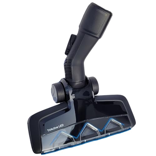 TriActive LED-Staubsaugerdüse 35 mm, Bodendüse kompatibel mit Philips Performer Ultimate FC8955 FC8957 FC9932 von agdom24h_parts