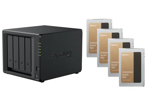 agemeo NAS DiskStation DS425+ mit 4X SSD 960GB Enterprise und mit 6GB RAM, total: 3,84 TB von agemeo