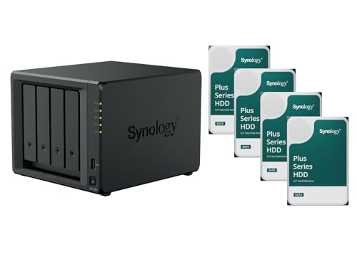 agemeo NAS DiskStation DS925+ mit 4X Festplatte 16TB HAT Plus und mit 4GB RAM, total: 64 TB agemeo NAS DiskStation DS925+ mit 4X Festplatte 16TB HAT Plus und mit 4GB RAM, total: 64 TB von agemeo
