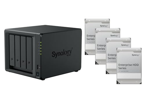 NAS DiskStation DS925+ mit 4X Festplatte 8TB HAT Enterprise und mit 4GB RAM, total: 32 TB NAS DiskStation DS925+ mit 4X Festplatte 8TB HAT Enterprise und mit 4GB RAM, total: 32 TB von agemeo