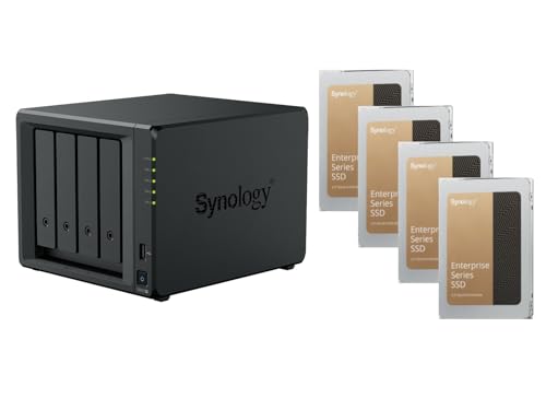 NAS DiskStation DS925+ mit 4X SSD 960GB Enterprise und mit 32GB RAM, total: 3,84 TB von agemeo
