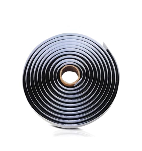 Butylrundschnur (6mm × 5m), Selbstklebend Butylschnur, Wasserdichtes Reparatur, Butylkautschuk Klebeband für die Abdichtung von Auto- und lkw-scheinwerfern, Windschutzscheiben und Türen von aghoer