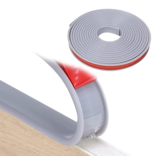 5M U-Form Selbstklebend Möbelkantenband, Innenbreite 20 mm Flexible TPE Faltbarer Kantenschutz, Umleimer Furnierklebeband, für Tisch, Schrank Schutz&Reparatur, Grau 5M U-Form Selbstklebend Möbelkantenband, Innenbreite 20 mm Flexible TPE Faltbarer Kantenschutz, Umleimer Furnierklebeband, für Tisch, Schrank Schutz&Reparatur, Grau von aghoer