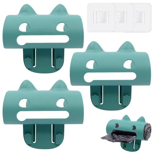 aghoer Müllsack Organisator Wand, 3 StüCke Wandmontierter Veranstalter, mit 3 Nicht abfärbenden Aufklebern geliefert, Wandmontierter Müllbeutelhalter, für Küche Badezimmer Zuhause aghoer Müllsack Organisator Wand, 3 StüCke Wandmontierter Veranstalter, mit 3 Nicht abfärbenden Aufklebern geliefert, Wandmontierter Müllbeutelhalter, für Küche Badezimmer Zuhause von aghoer