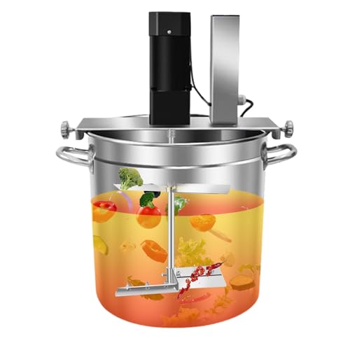 Automatischer Küchenmixer, Topfrührer, Küchenmixer, Standmixer Aus Edelstahl, Küchenmixer Mit Zweilagigem Abkratzen, Einstellbarer Geschwindigkeit + Kompatibilität Mit Mehreren Heizstufen 20L Automatischer Küchenmixer, Topfrührer, Küchenmixer, Standmixer Aus Edelstahl, Küchenmixer Mit Zweilagigem Abkratzen, Einstellbarer Geschwindigkeit + Kompatibilität Mit Mehreren Heizstufen 20L von agreilduite