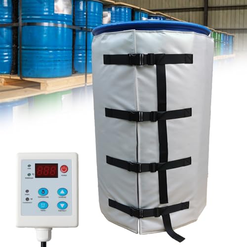 Heizdecke Für IBC-Behälter/Tanks Mit Voller Abdeckung Für 55/275 Gallonen, Einstellbare Temperatur 0–120 °C | Umrechnung Von °C Und °F | Timer, Wärmedecke Für Ölfässer/Fette/Farben 200L/55Gallon Heizdecke Für IBC-Behälter/Tanks Mit Voller Abdeckung Für 55/275 Gallonen, Einstellbare Temperatur 0–120 °C | Umrechnung Von °C Und °F | Timer, Wärmedecke Für Ölfässer/Fette/Farben 200L/55Gallon von agreilduite