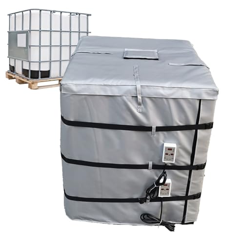 Wärmedecke Für Ölfässer Im Freien, Heizdecke Für IBC-Behälter/Tanks Mit Vollständiger Abdeckung, Mit Schneller Erwärmung Und Einstellbarer Temperatur Von 0–120 °C Und Timer 1000L/275Gallon Wärmedecke Für Ölfässer Im Freien, Heizdecke Für IBC-Behälter/Tanks Mit Vollständiger Abdeckung, Mit Schneller Erwärmung Und Einstellbarer Temperatur Von 0–120 °C Und Timer 1000L/275Gallon von agreilduite
