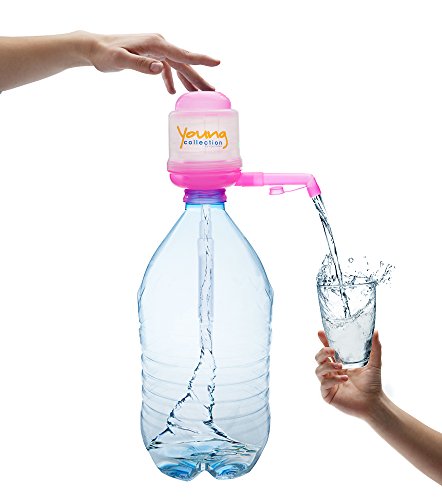 agua quick Young Collection Pumpe für 5 Liter Flaschen Wasserpumpe - das Original - Pink von agua quick